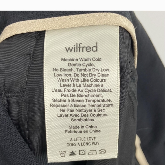 Wilfred Free Dress Pant with yellow and blue stripe cropped - Picture 8 of 8